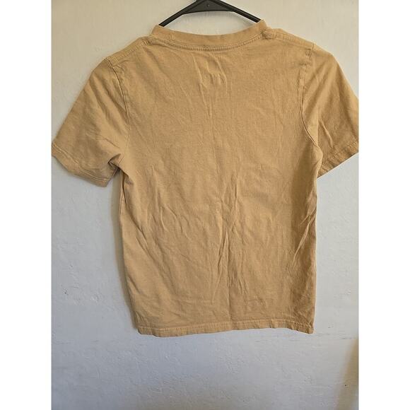 San Francisco 49ers Kid Size Medium 10/12 Gold Short Sleeve Logo NFL Casual Team - Picture 4 of 5